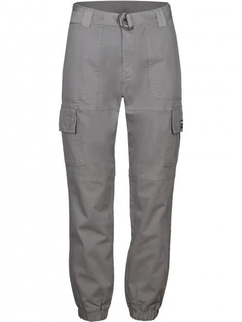 Fundango Alina Cargo Pants női oldalzsebes utcai nadrág zöld színben 7
