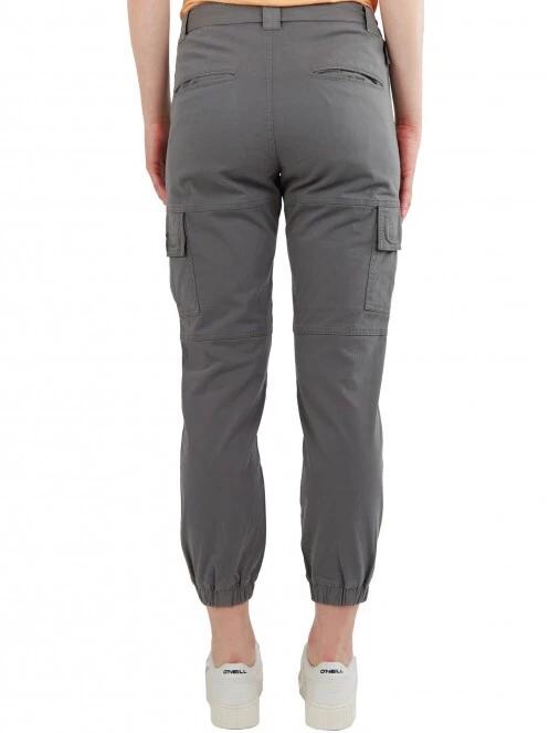 Fundango Alina Cargo Pants női oldalzsebes utcai nadrág zöld színben 3