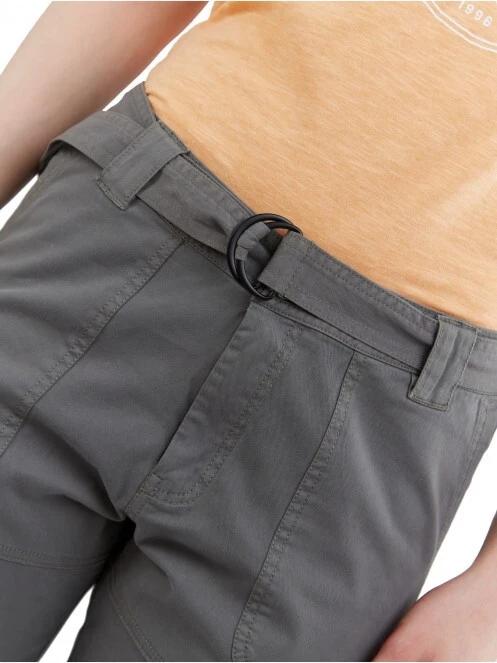 Fundango Alina Cargo Pants női oldalzsebes utcai nadrág zöld színben 5