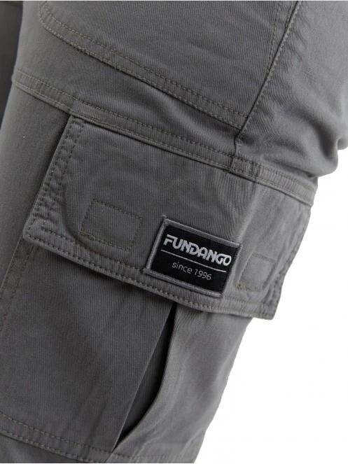 Fundango Alina Cargo Pants női oldalzsebes utcai nadrág zöld színben 6