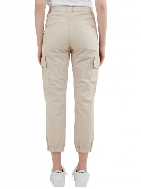 Fundango Alina Cargo Pants női oldalzsebes utcai nadrág homok színben 3