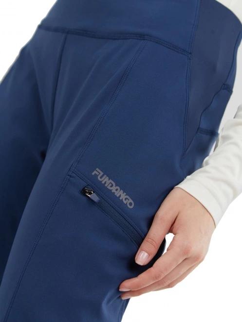 Fundango Delilah Wind Block Leggings női sportnadrág kék színben 5