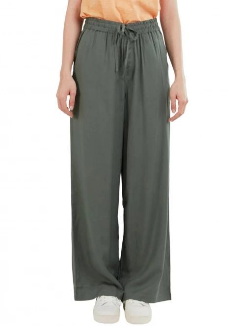 Fundango Poppy Pants női hosszú nadrág oliva színben 2