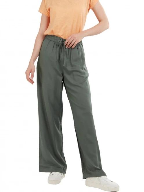 Fundango Poppy Pants női hosszú nadrág oliva színben 6