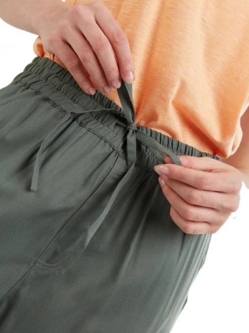 Fundango Poppy Pants női hosszú nadrág oliva színben 9