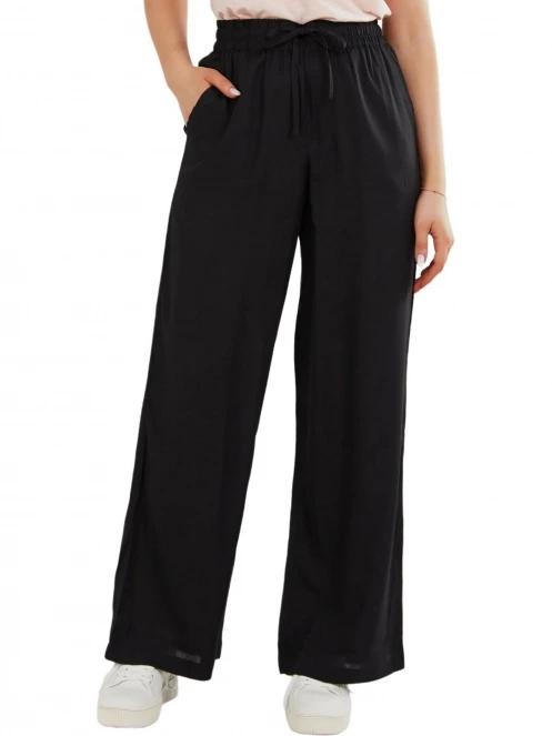 Fundango Poppy Pants női hosszú nadrág fekete színben 2
