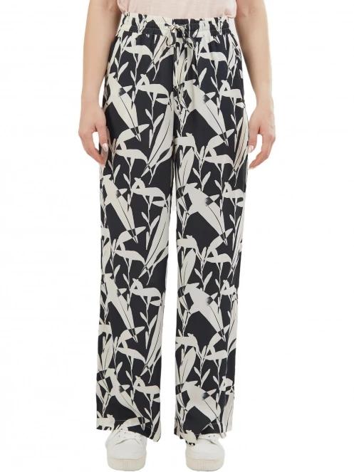 Fundango Poppy Pants női hosszú nadrág fehér színben 2