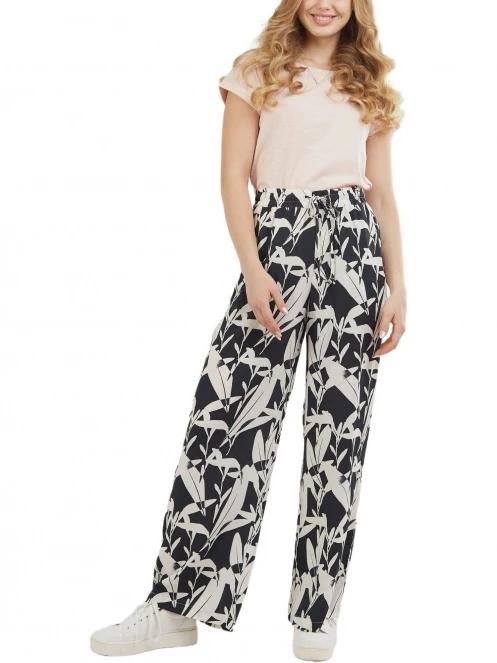 Fundango Poppy Pants női hosszú nadrág fehér színben 4