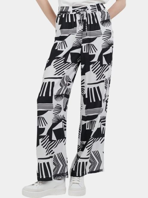 Fundango Poppy Pants női hosszú nadrág fekete színben 2