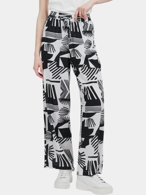 Fundango Poppy Pants női hosszú nadrág fekete színben 5