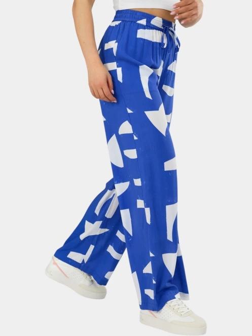 Fundango Poppy Pants női nyári nadrág kék színben 5