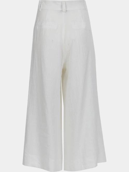 Fundango Piper Pants női hosszú nadrág fehér színben 10