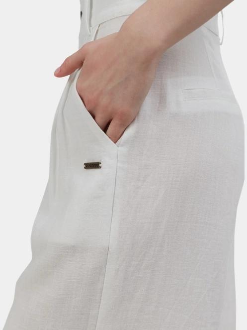 Fundango Piper Pants női hosszú nadrág fehér színben 8