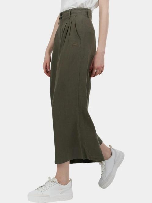 Fundango Piper Pants női nyári nadrág oliva színben 2
