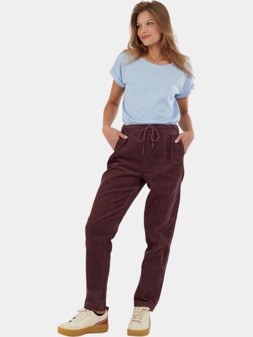 Fundango Lorna Corduroy Pants női hosszú nadrág rózsaszín színben 4