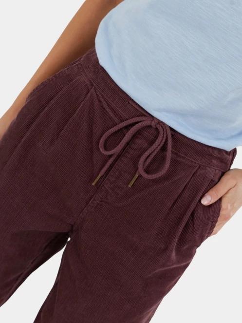 Fundango Lorna Corduroy Pants női hosszú nadrág rózsaszín színben 6