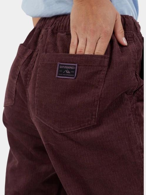 Fundango Lorna Corduroy Pants női hosszú nadrág rózsaszín színben 7