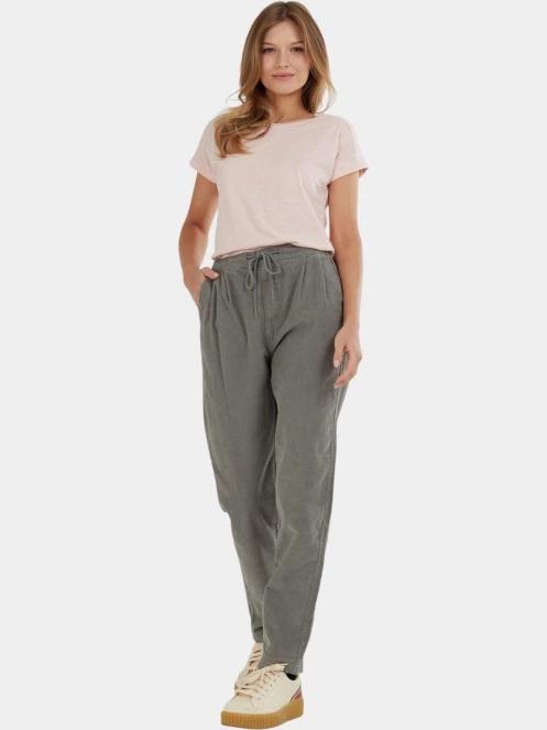 Fundango Lorna Corduroy Pants női hosszú nadrág zöld színben 4