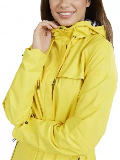 Fundango Regina Waterproof Trench Jacket női esőkabát sárga színben 4