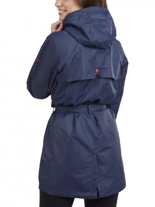 Fundango Regina Waterproof Trench Jacket női esőkabát sötétkék színben 3