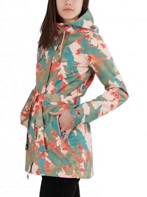 Fundango Regina Waterproof Trench Jacket női esőkabát rózsaszín színben 2