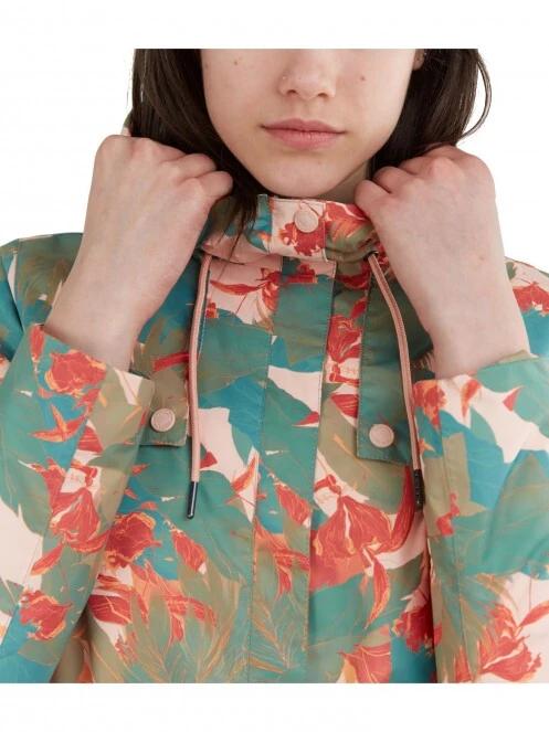 Fundango Regina Waterproof Trench Jacket női esőkabát rózsaszín színben 4