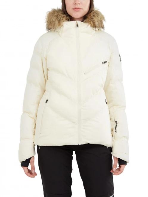 Fundango Elyra Fur Padded Jacket női steppelt síkabát fehér színben 2