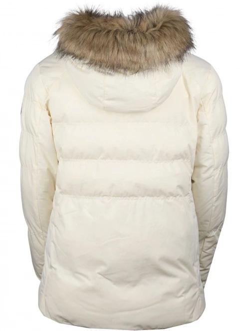 Fundango Elyra Fur Padded Jacket női steppelt síkabát fehér színben 12