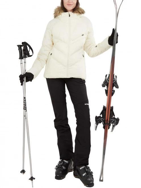 Fundango Elyra Fur Padded Jacket női steppelt síkabát fehér színben 5