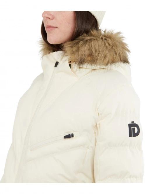 Fundango Elyra Fur Padded Jacket női steppelt síkabát fehér színben 7
