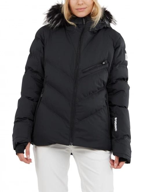 Fundango Elyra Fur Padded Jacket női steppelt síkabát fekete színben 2