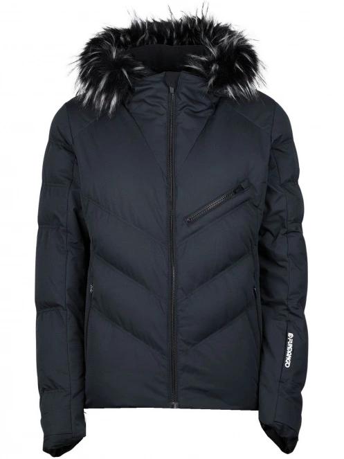 Fundango Elyra Fur Padded Jacket női steppelt síkabát fekete színben 10