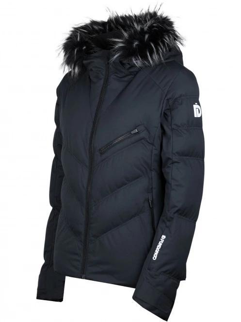 Fundango Elyra Fur Padded Jacket női steppelt síkabát fekete színben 11