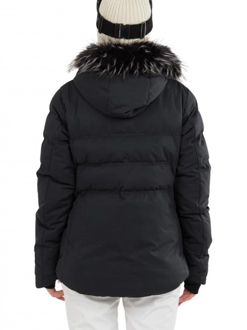 Fundango Elyra Fur Padded Jacket női steppelt síkabát fekete színben 3