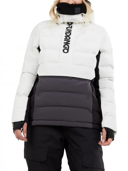 Fundango Everett Padded Anorak női steppelt síkabát fehér színben 2