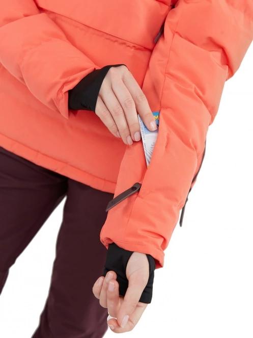 Fundango Everett Padded Anorak női steppelt síkabát piros színben 8