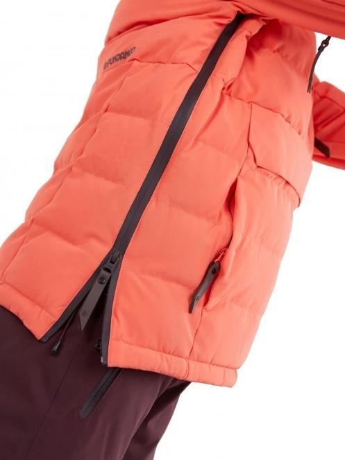 Fundango Everett Padded Anorak női steppelt síkabát piros színben 9