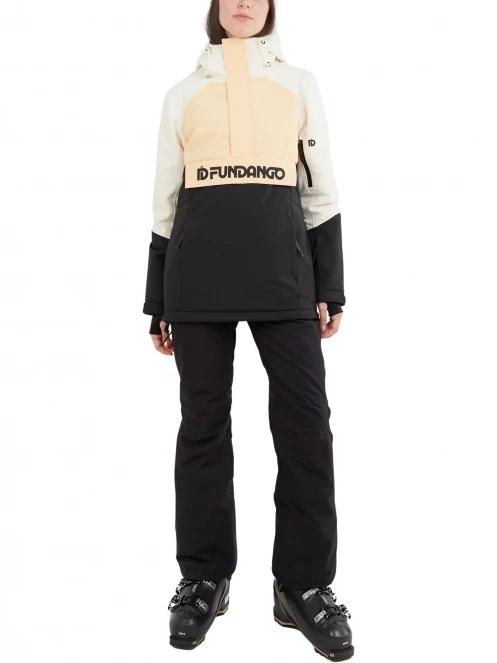Fundango Birch Logo Anorak női síkabát sárga színben 4
