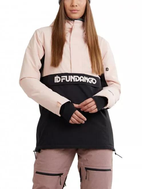 Fundango Birch Logo Anorak női síkabát rózsaszín színben 2