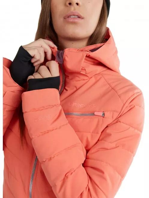 Fundango Punch Padded Jacket női steppelt síkabát piros színben 6