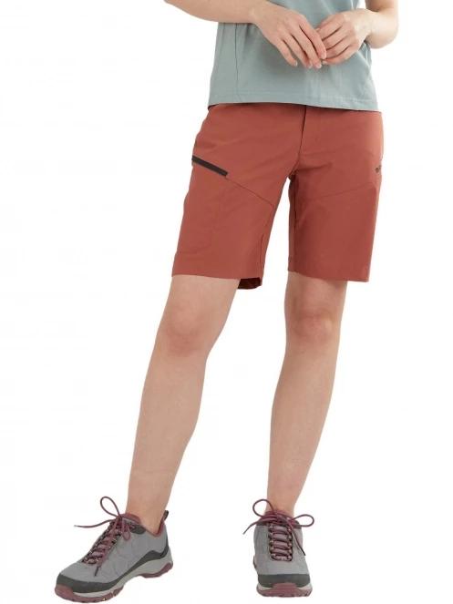 Fundango Azua Active Short női túra rövidnadrág piros színben 2