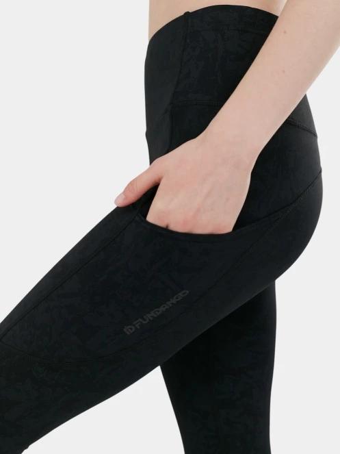 Fundango Fade Leggings női sportnadrág fekete színben 5