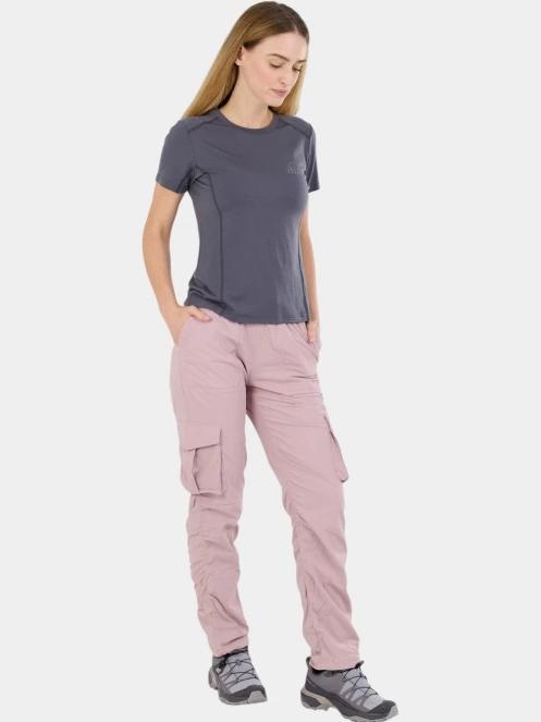 Fundango Finley Cargo Pants női túranadrág rózsaszín színben 5