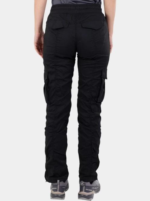 Fundango Finley Cargo Pants női túranadrág fekete színben 4