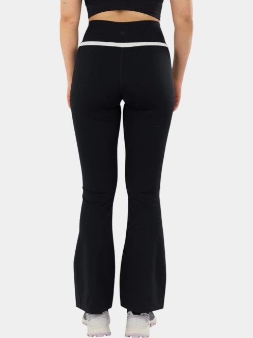 Fundango Flare Leggings női leggings fekete színben 3