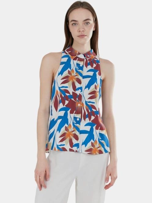 Fundango Myrto Sleeveless Shirt női blúz multikolor színben 2