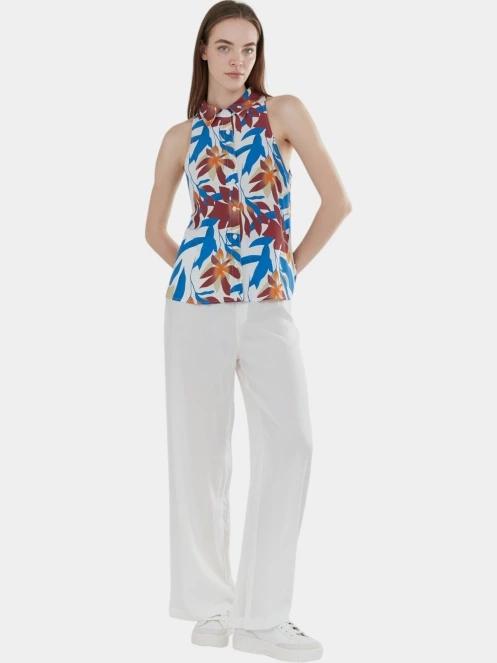 Fundango Myrto Sleeveless Shirt női blúz multikolor színben 4