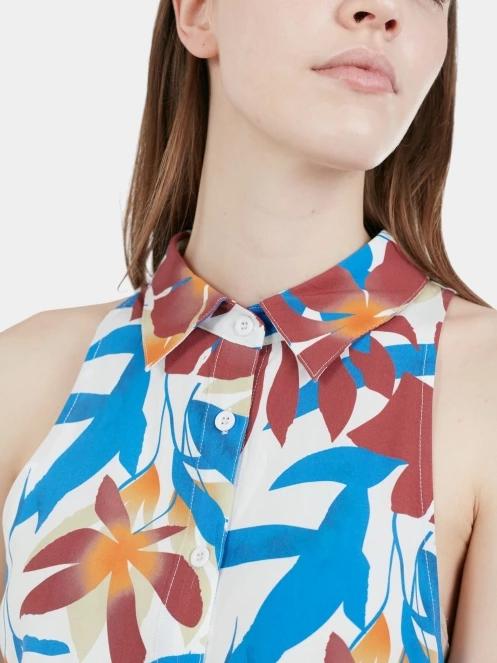 Fundango Myrto Sleeveless Shirt női blúz multikolor színben 6