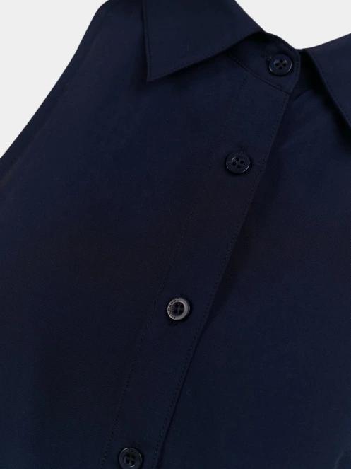 Fundango Myrto Sleeveless Shirt női blúz sötétkék színben 6