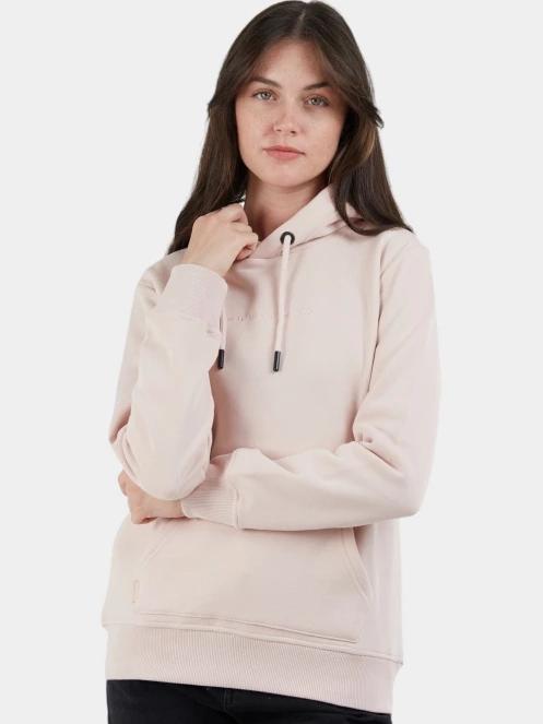Fundango Mirage Hooded Sweatshirt női kapucnis pulóver rózsaszín színben 2